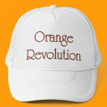 Orange Revolution Hat 1 by clarachandler Orange Revolution Hat 1