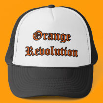 Orange Revolution Hat 2 by clarachandler Orange Revolution Hat 2