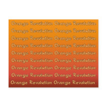 Orange Revolution postcards