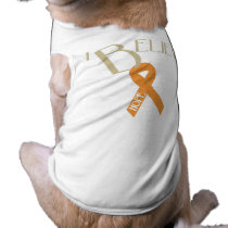 Orange Ribbon pet clothing