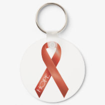 Orange Ribbon keychains
