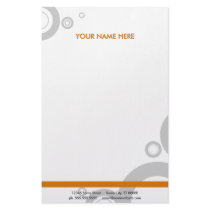orange rings stationery by asyrum orange rings stationery