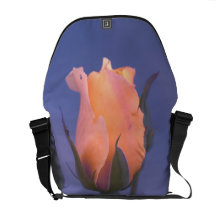 Orange rose commuter bags