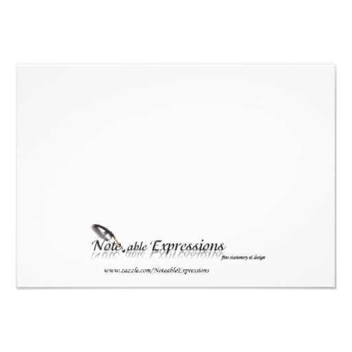 Orange Rose in the Fall Response card Custom Announcements