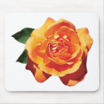 Orange Rose Mouse Mats