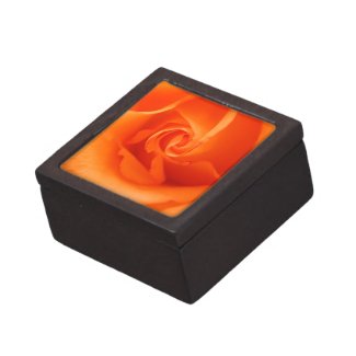 Orange Rose Premium Keepsake Box