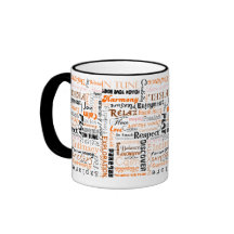 Orange Sacral Chakra Positive Affirmations Mug