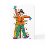 Orange Scarecrow Cards