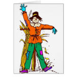 Orange Scarecrow Cards
