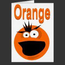 Orange Screamer cards