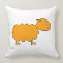 Orange Sheep Pillow