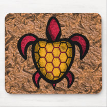 Orange Shell Turtle Mousepad