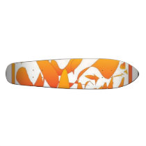 Orange skateboards by Crystal_Sons Orange skateboards