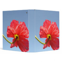 Orange Sky Poppy Binder