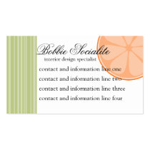 Orange Slice business cards