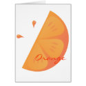 Orange Slice cards