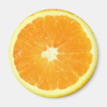 Orange Slice Fridge Magnet