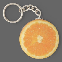 Orange Slice Keychain keychains