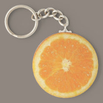 Orange Slice Keychain