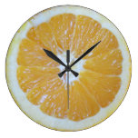 Orange Slice Novelty wall clocks