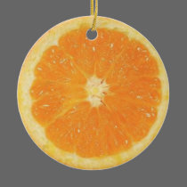 Orange Slice Ornament ornaments