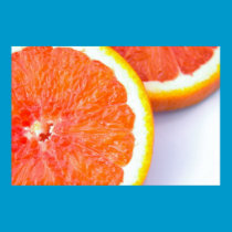 Orange Slice Poster posters