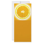 orange slice custom rack card