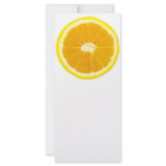 orange slice full color rack card