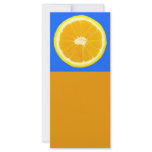 orange slice full color rack card