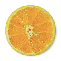 ORANGE SLICE REFRIGERATOR DOOR MAGNET by colts1673 ORANGE SLICE REFRIGERATOR DOOR MAGNET