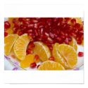Orange Slices, Pomegranate Seeds posters