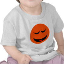 ORANGE SMILEY TSHIRT