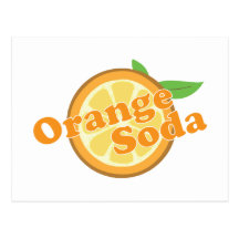 Orange Soda Post Cards