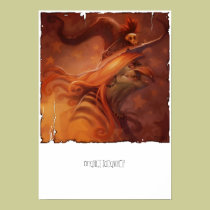 Orange Sodawitch Canvas Print by woodyrye Orange Sodawitch Canvas Print