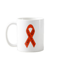 Orange Solve the Mystery Ribbon Mug
