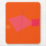 Orange Space mousepads