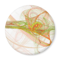 Orange splatter magnets by IcySleepwalker Orange splatter magnets