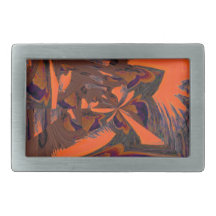 Orange Star Belt Buckle