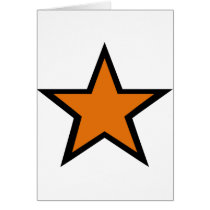 Orange Star design! cards by angeria Orange Star design! cards