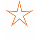 Orange Star T SHIRT by jumpsoverthemoon Orange Star T SHIRT