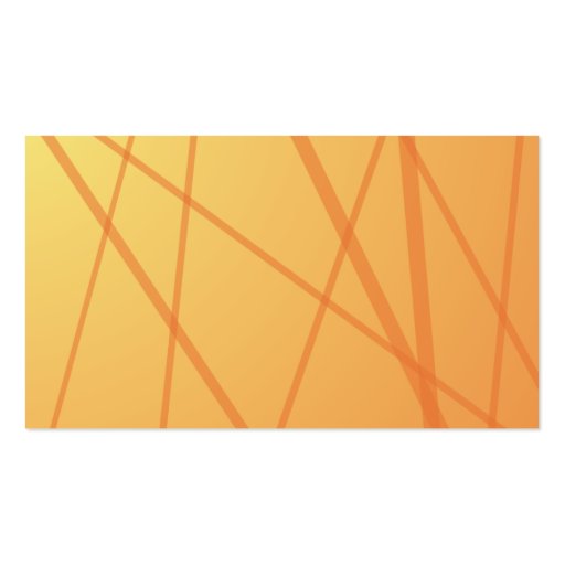 Orange Sticks - Business Business Cards (back side)