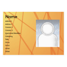 Orange Sticks - Chubby Business Card