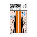 Orange Stripe postage