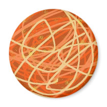 Orange Stuff magnets by FlashAllen Orange Stuff magnets