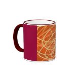 orange stuff coffee mug
