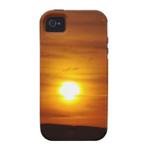 Orange Sunset iPhone 4 Covers