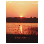 Orange Sunset on the lake Flyer