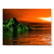 orange sunset posters