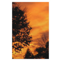 Orange Sunset stationery by crashkin Orange Sunset stationery