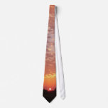 Orange Sunset Tie